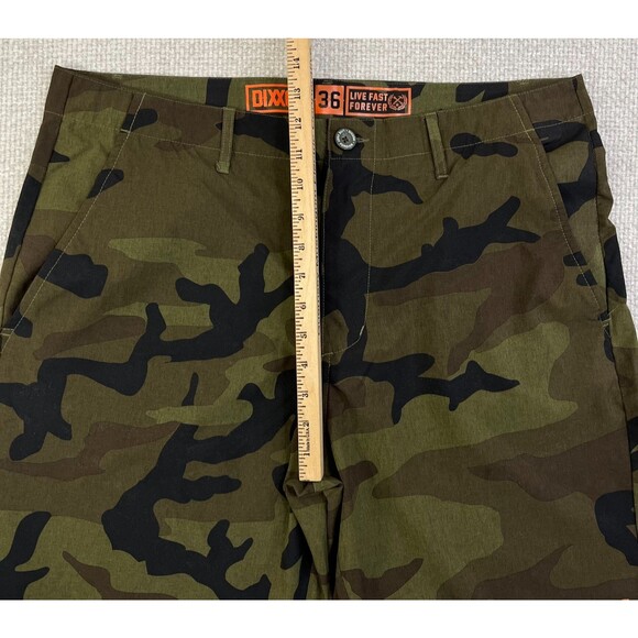 Dixxon Shorts Men's 36 Camo Stretch Lightweight Flat Front Casual Outdoor - Picture 8 of 9